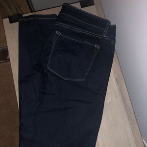 Banana republic dark wash denim skinny jeans